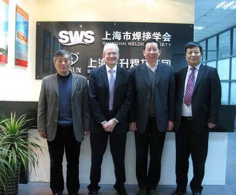 英国焊接研究所（TWI）到我会进行技术交流